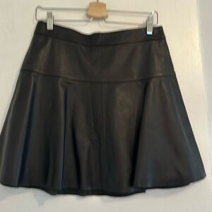 Banana Republic 
100% Leather Skater Skirt 
Excellent Condition